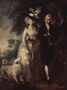 Thomas Gainsborough Der Morgenspaziergang Germany oil painting artist